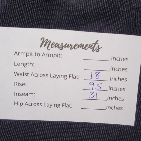 Eileen Fisher Cotton Stretch Corduroy Straight Pant Black Women's Size 12 - Picture 10 of 10